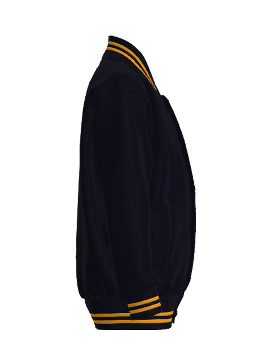 Kids School Wear Bomber Jacket detail