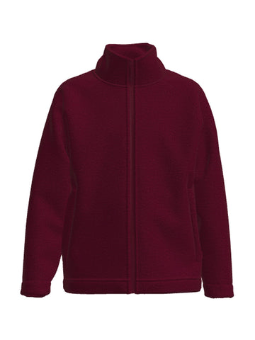Kids Polar Fleece Zip Through Jacket detail