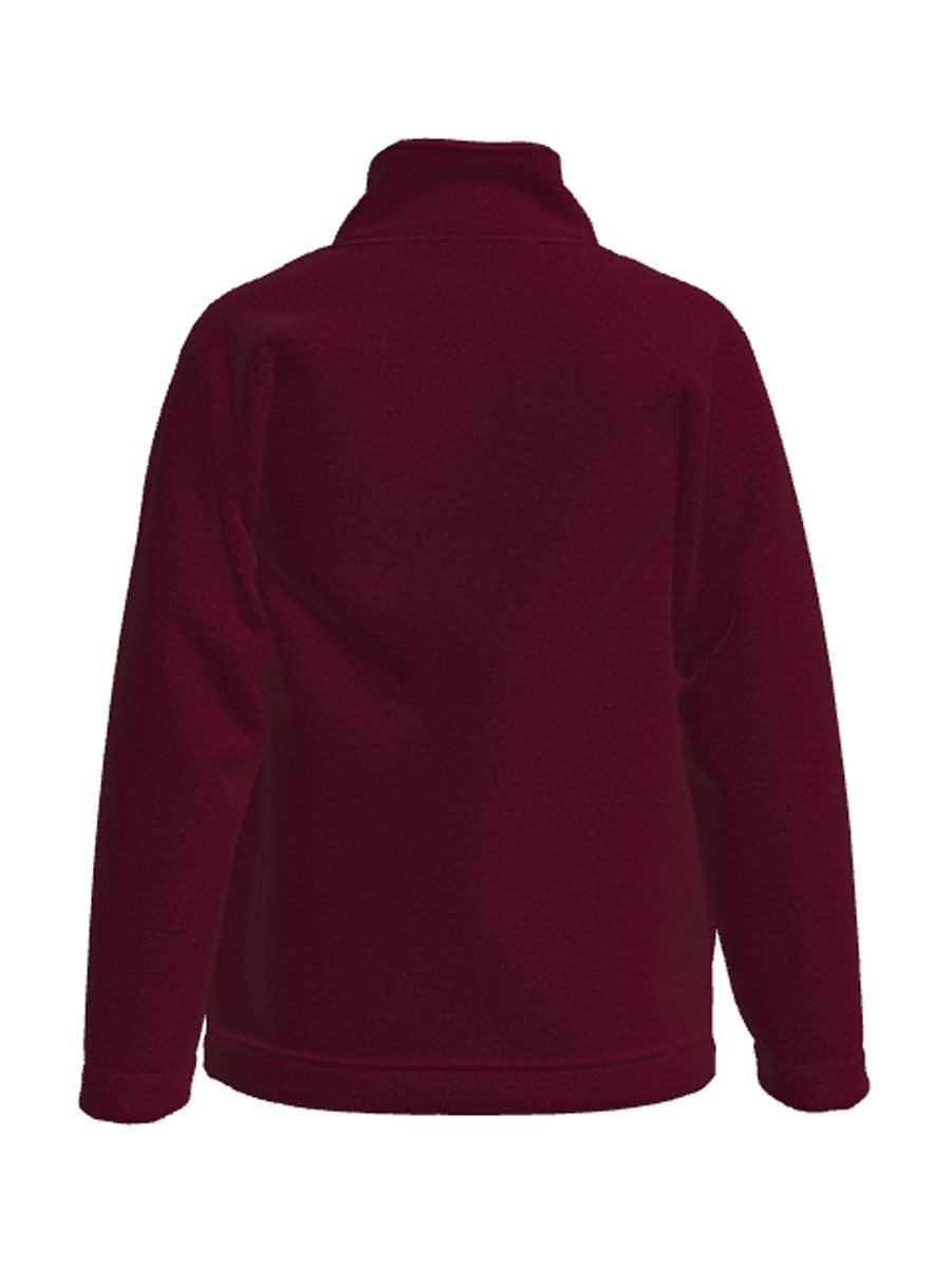 Kids Polar Fleece Zip Through Jacket detail