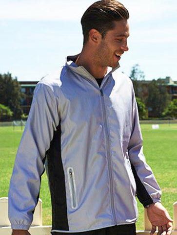 Unisex Adults Reflective Wet Weather Jacket, Bocini