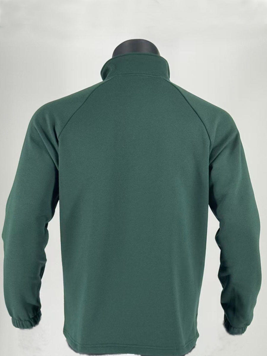 Kids Poly/Cotton Fleece Zip Through Jacket detail