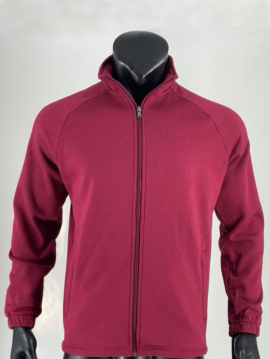 Kids Poly/Cotton Fleece Zip Through Jacket detail