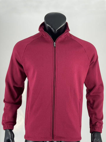 Kids Poly/Cotton Fleece Zip Through Jacket detail