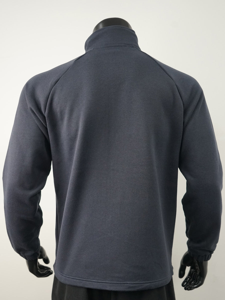 Unisex Adults Poly/Cotton Fleece Zip Through Jacket detail