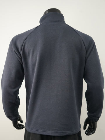 Unisex Adults Poly/Cotton Fleece Zip Through Jacket detail