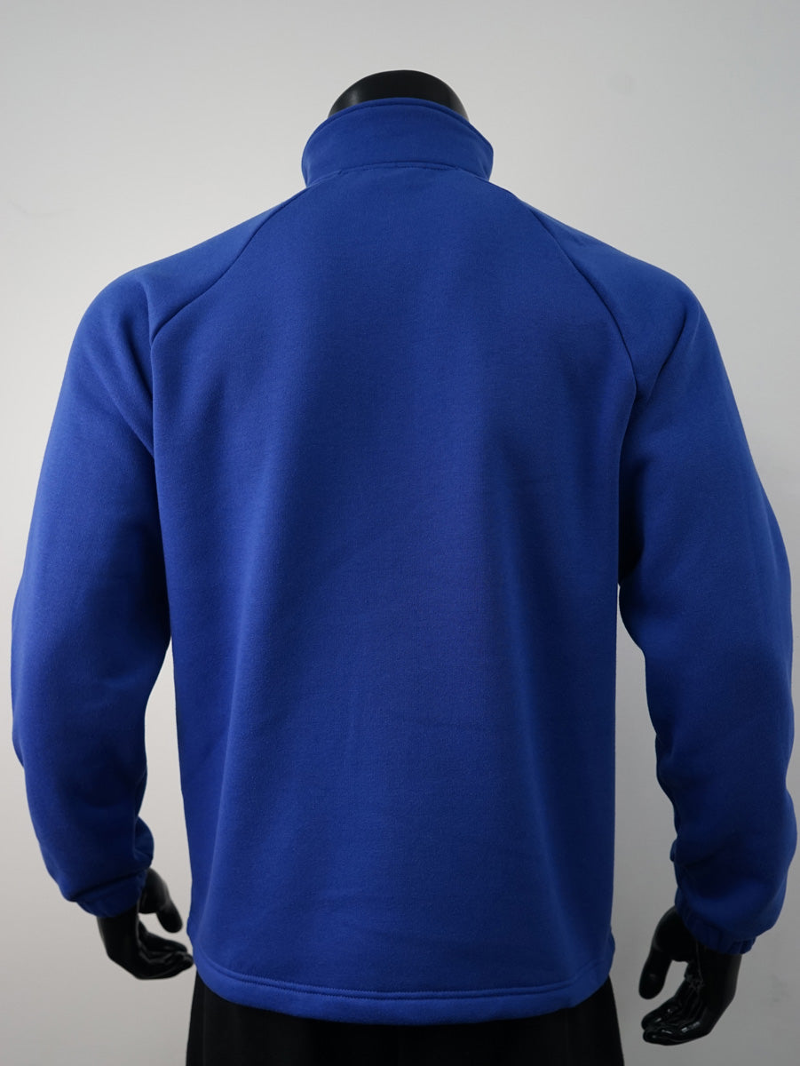 Unisex Adults Poly/Cotton Fleece Zip Through Jacket detail