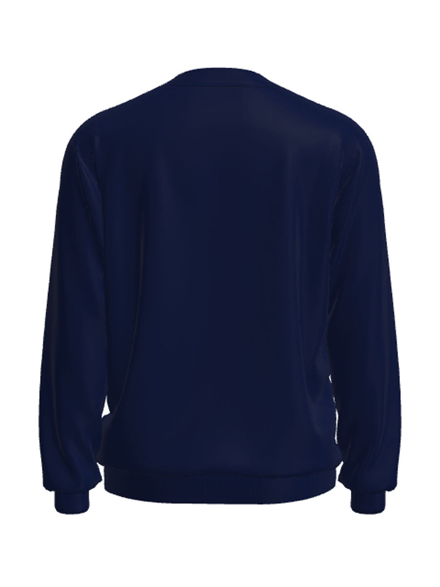 Unisex Adults V Neck Fleece Jumper detail
