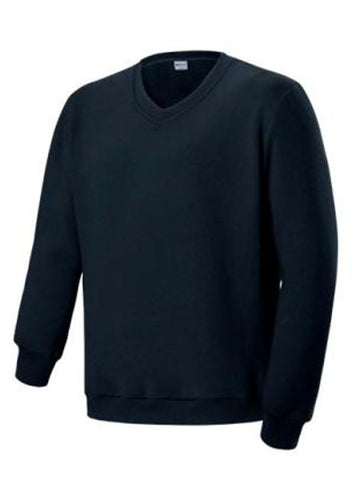 Unisex Adults V Neck Fleece Jumper, Bocini