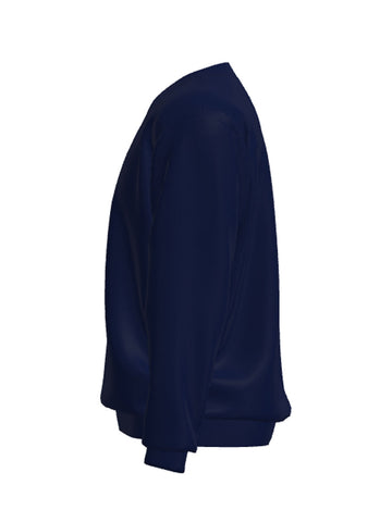 Kids V Neck Fleece Jumper detail