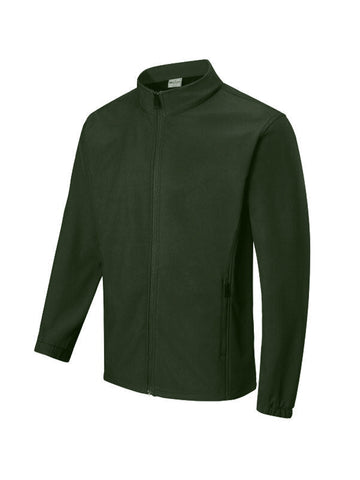 Mens Softshell Jacket in Bottle Green