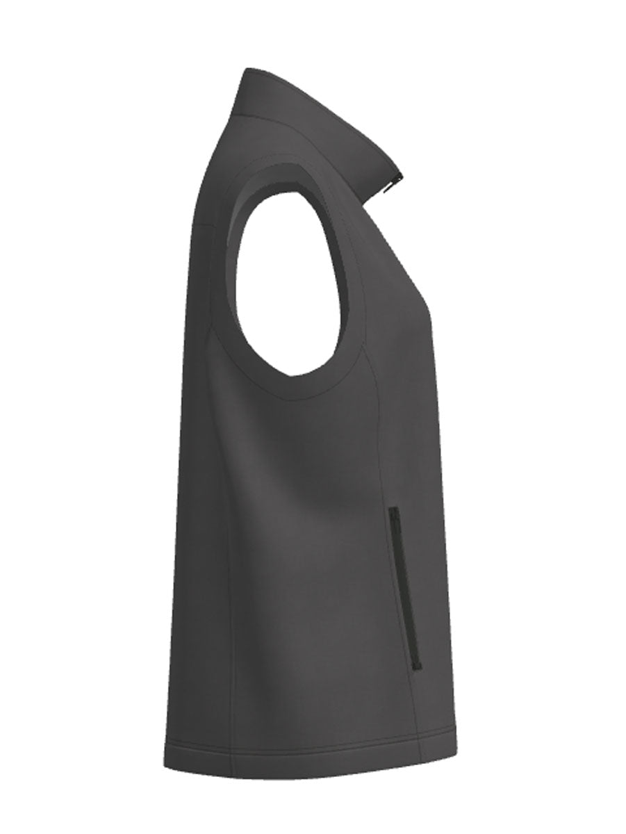 Ladies Softshell Vests detail