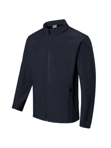 Mens Softshell Jacket with adjustable Cuffs in Navy