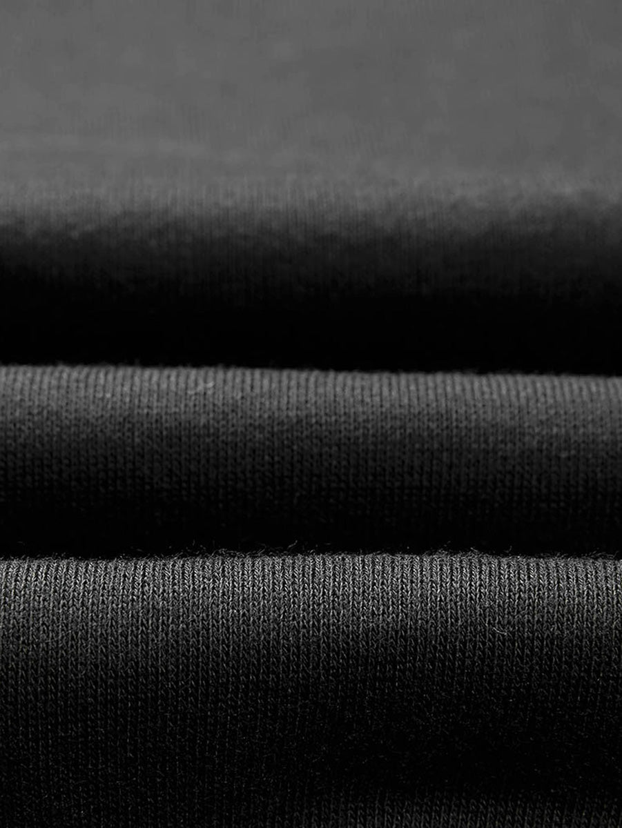 Inner Hood Contrast Fleecy Hoodie detail
