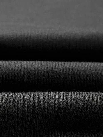 Inner Hood Contrast Fleecy Hoodie detail