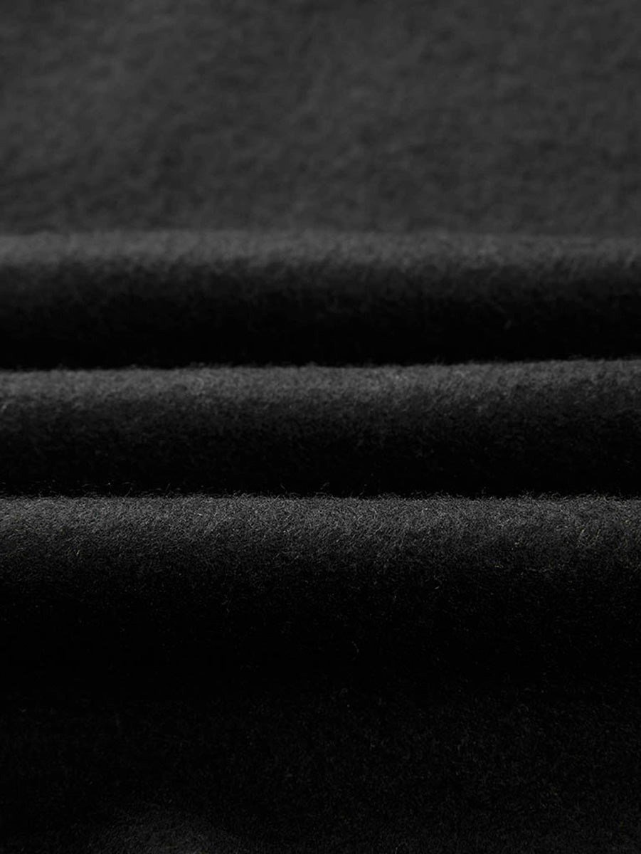 Inner Hood Contrast Fleecy Hoodie detail
