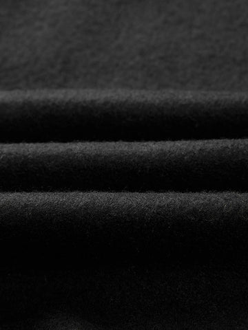 Inner Hood Contrast Fleecy Hoodie detail