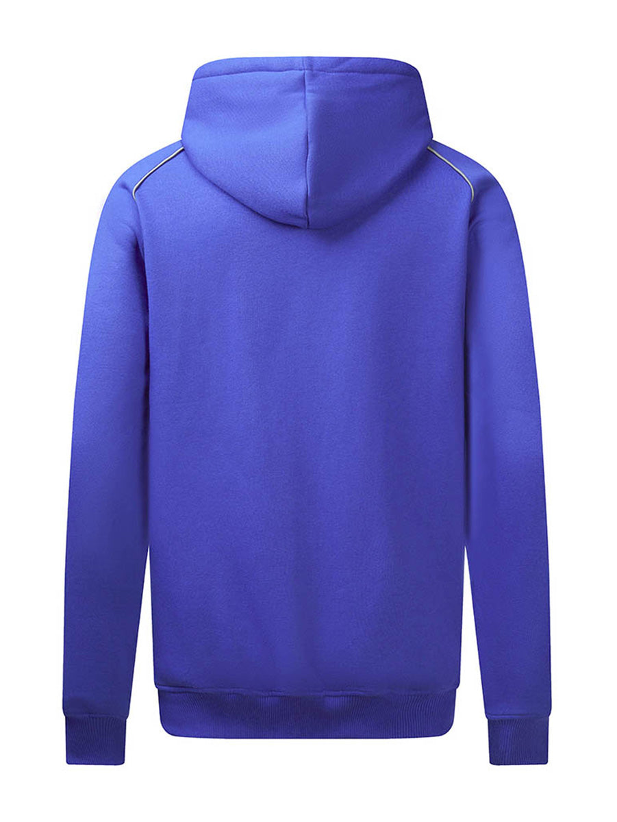 Inner Hood Contrast Fleecy Hoodie detail