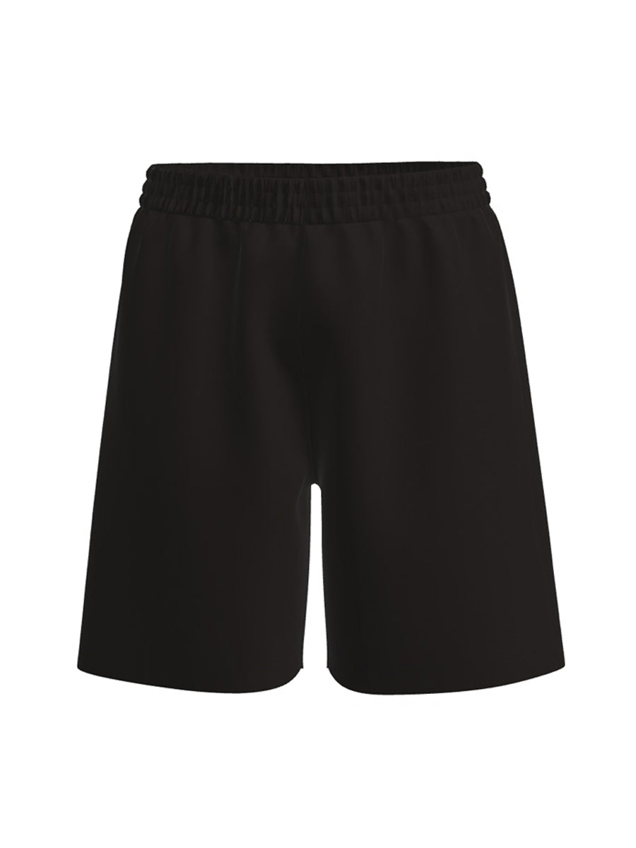 Mens Woven Running Shorts in Black