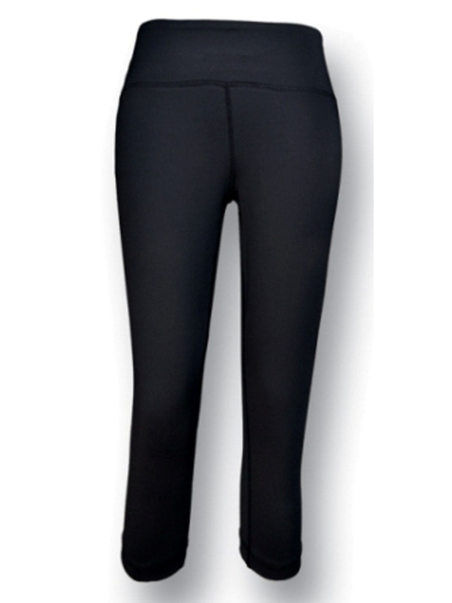 Kids High Waisted 3/4 Length Gym Tight, Bocini