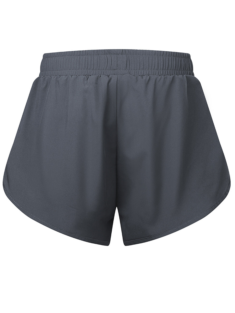 Womens Double Layer Shorts detail