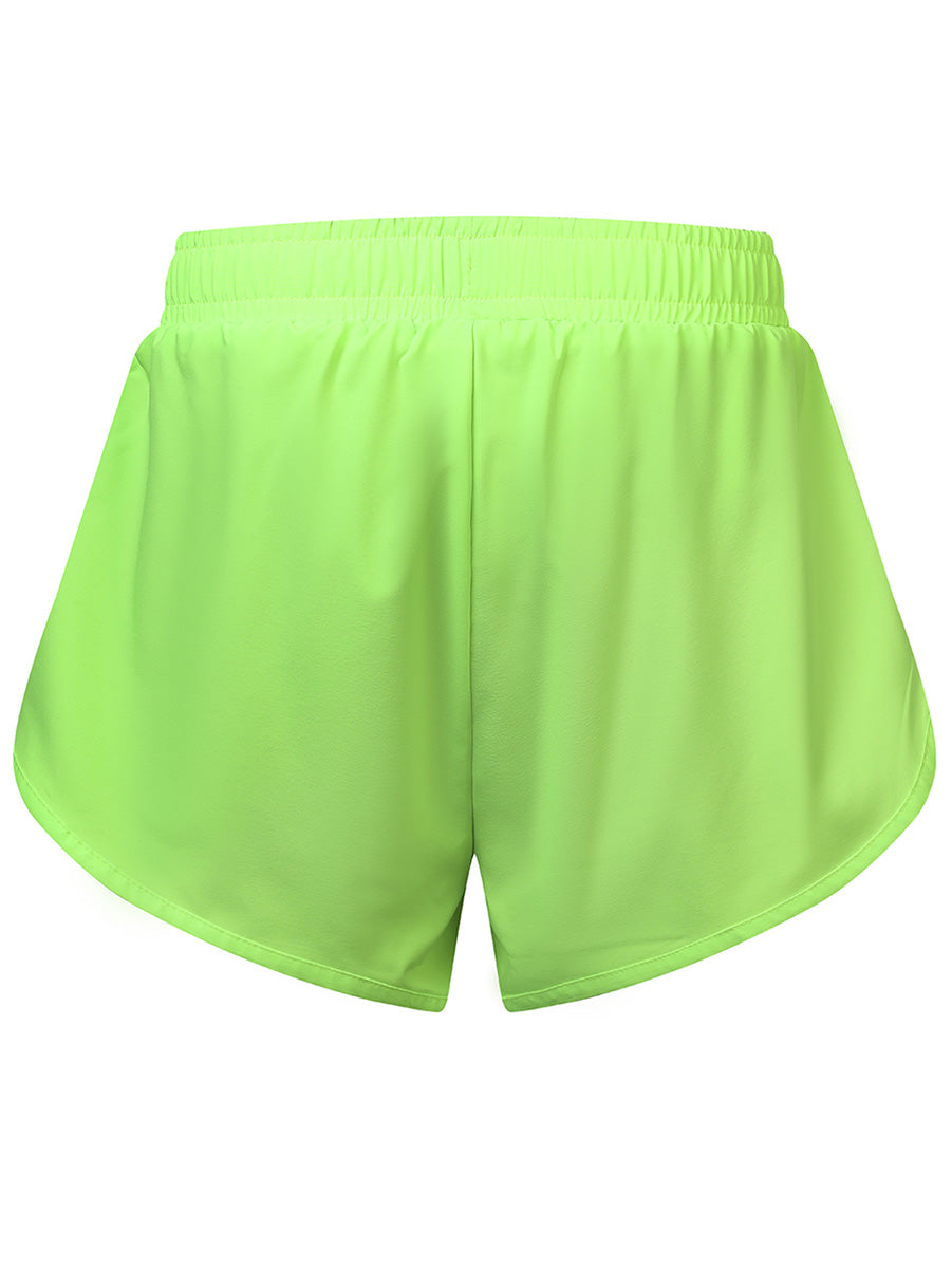 Womens Double Layer Shorts detail