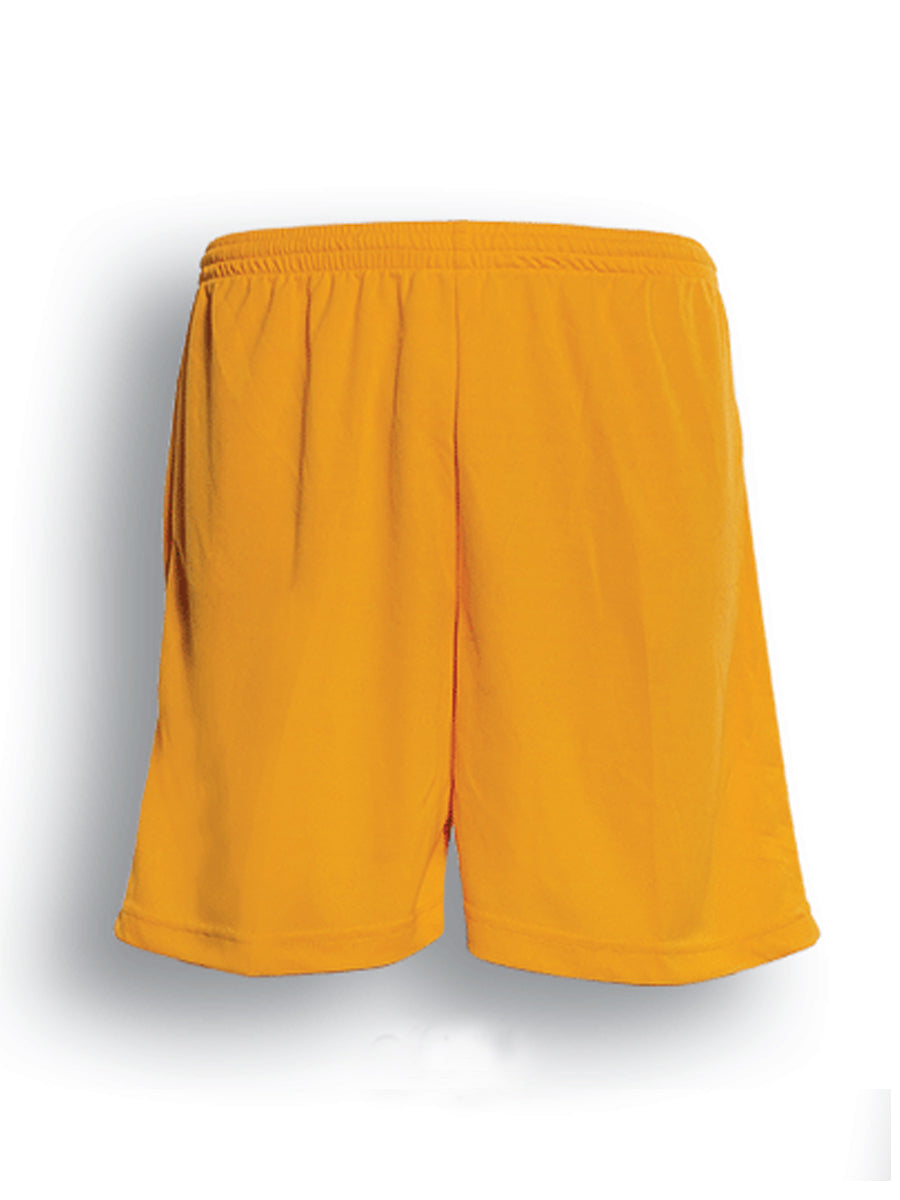 Unisex Adults Breezeway Football Shorts in Gold
