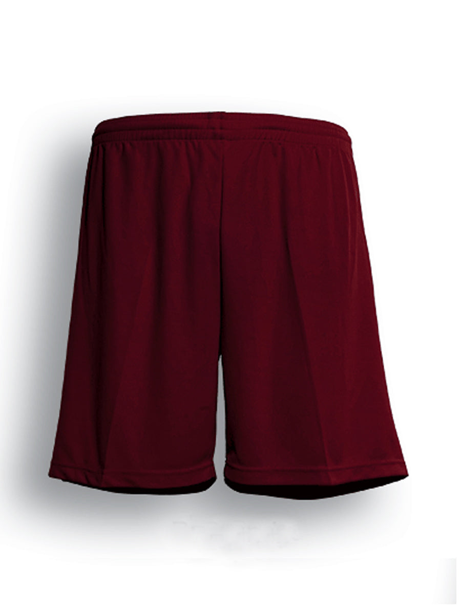 Kids Breezeway Football Shorts in Burgundy