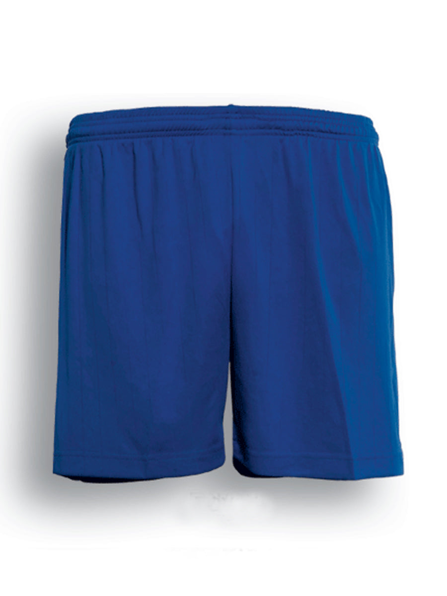 Unisex Adults Plain Sports Shorts in Royal