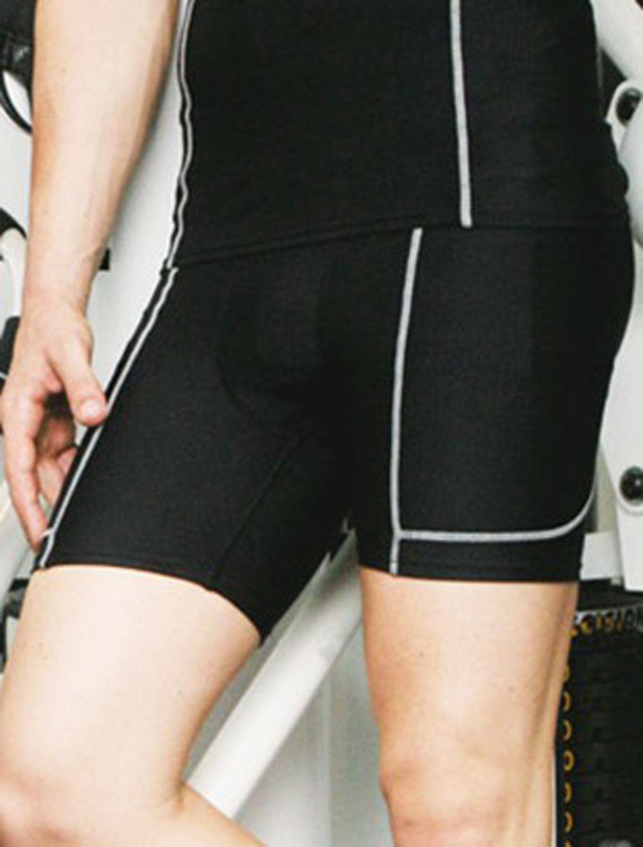 Performance Wear - Mens Cropped Bike Shorts, Bocini
