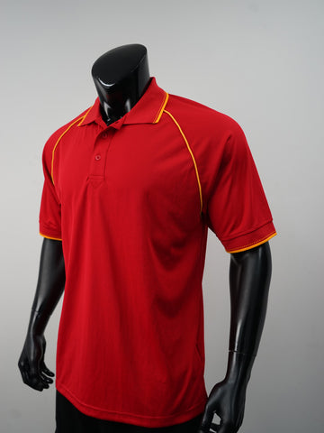 Unisex Adults Breezeway Polo detail