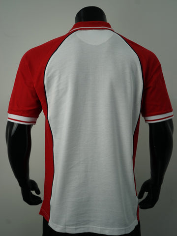 Mens Panel Polo detail