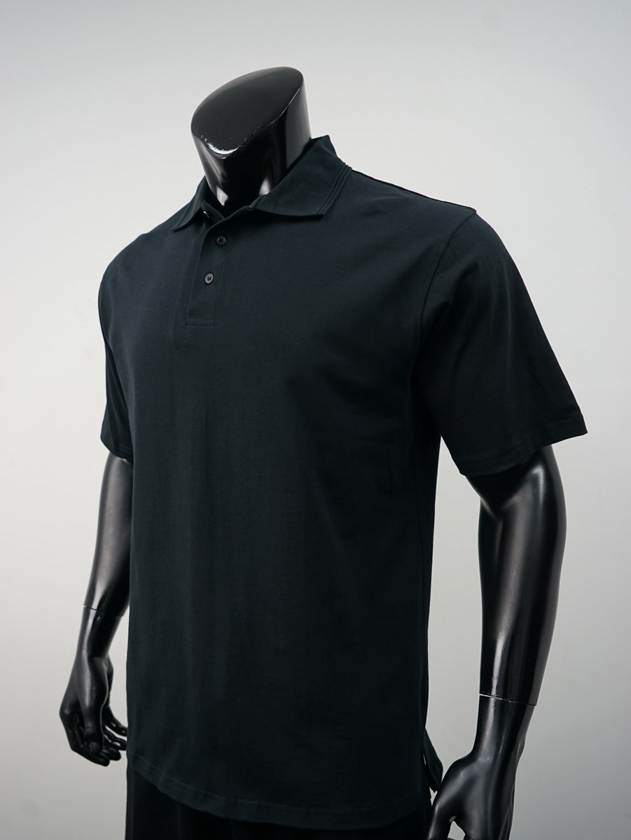 Unisex Adults Cotton Jersey Polo detail