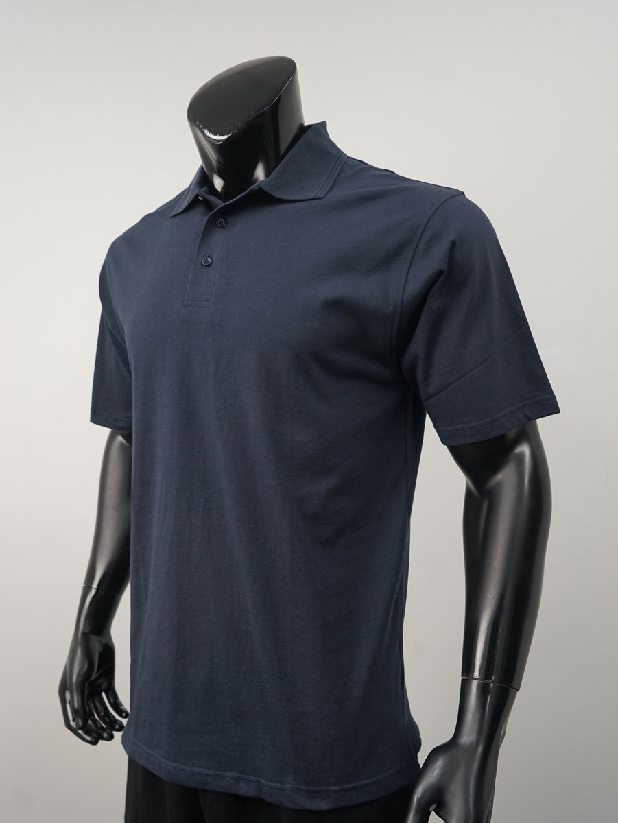 Unisex Adults Cotton Jersey Polo detail