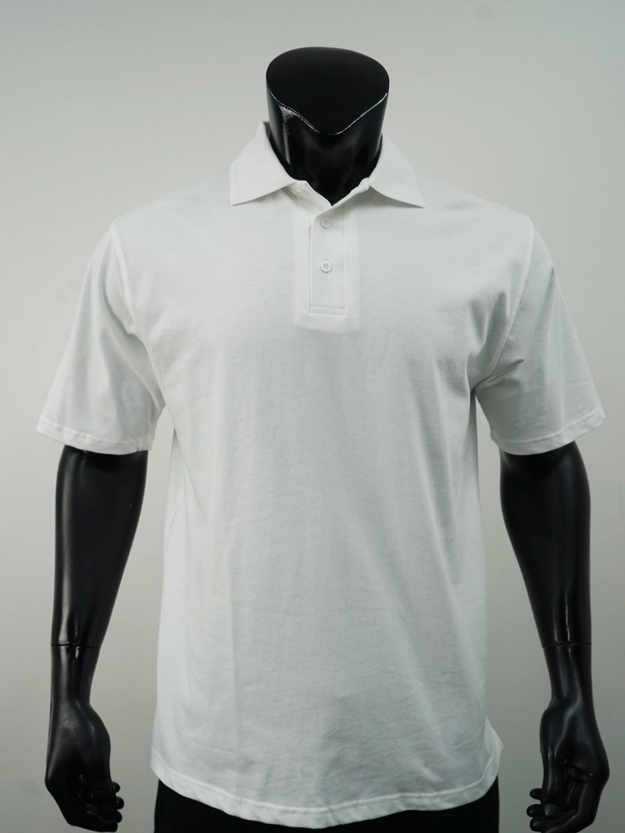 Unisex Adults Cotton Jersey Polo detail