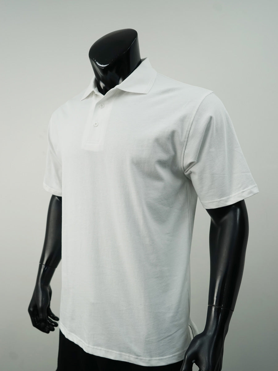 Unisex Adults Cotton Jersey Polo detail
