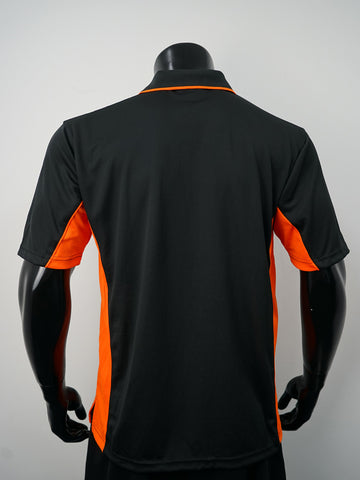 Mens Breezeway Panel Polo detail