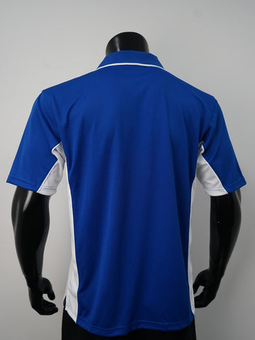 Mens Breezeway Panel Polo detail