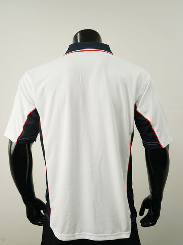 Mens Breezeway Panel Polo detail