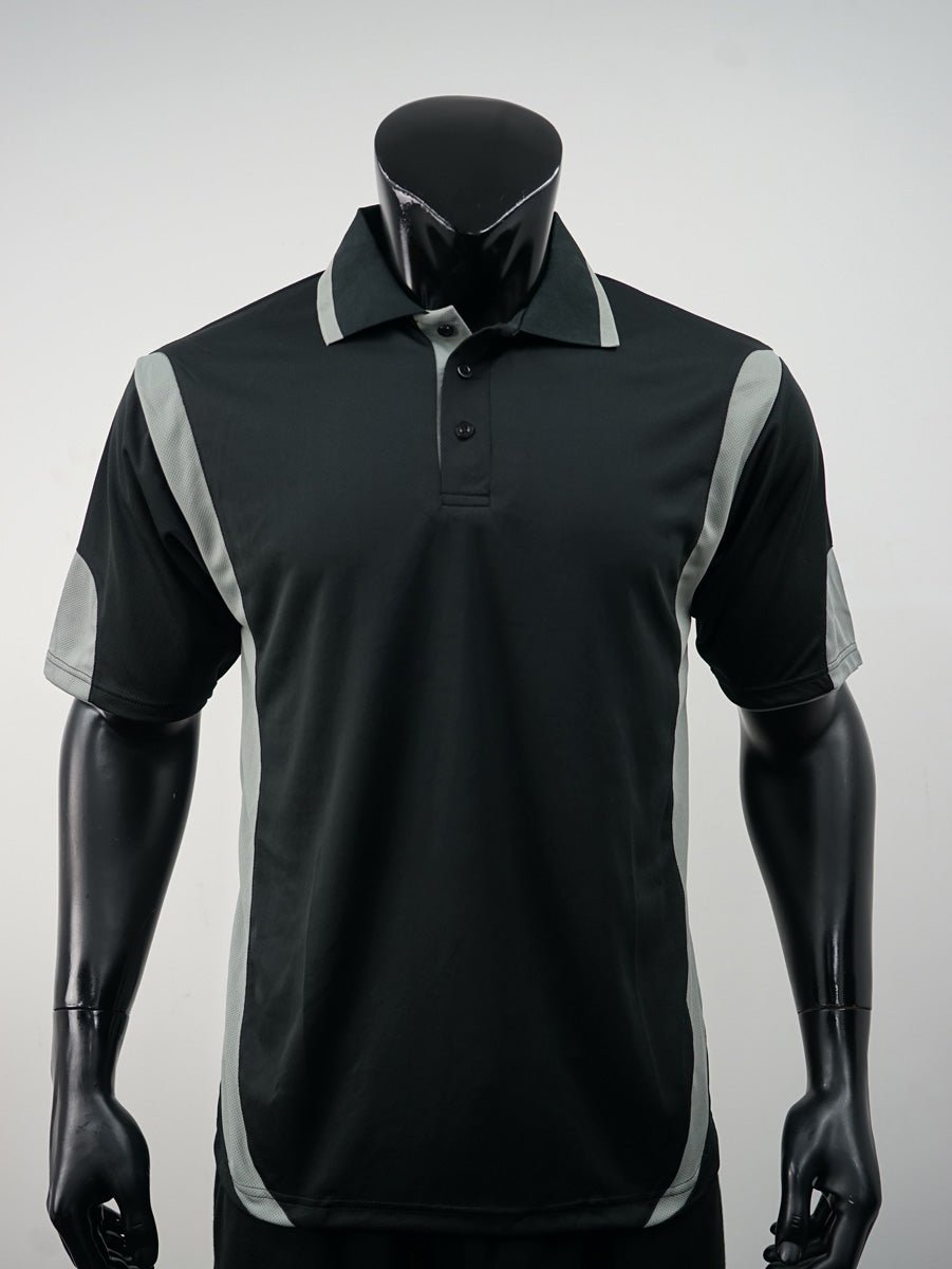 Unisex Adults Breezeway Contrast Polo detail