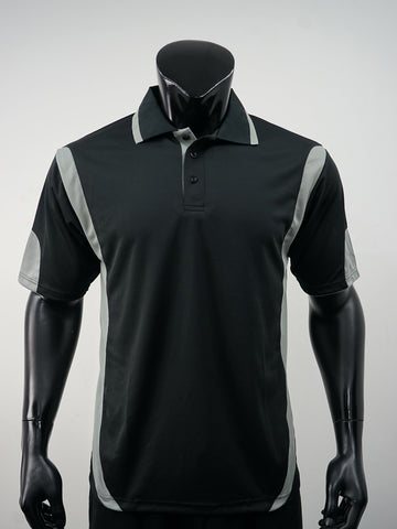 Unisex Adults Breezeway Contrast Polo detail