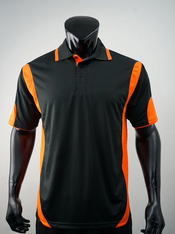 Unisex Adults Breezeway Contrast Polo detail