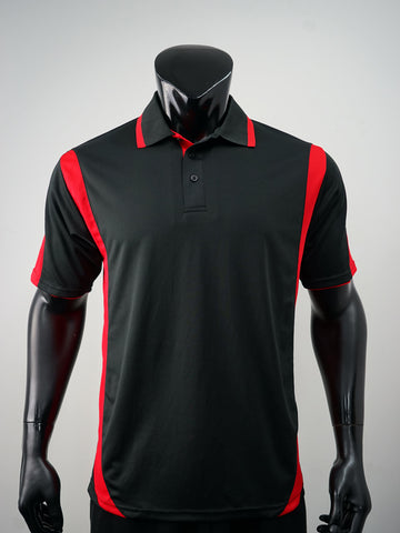 Unisex Adults Breezeway Contrast Polo detail