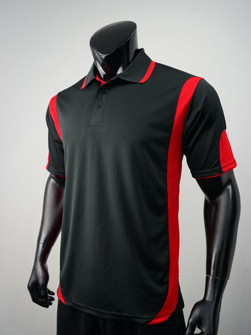 Unisex Adults Breezeway Contrast Polo detail