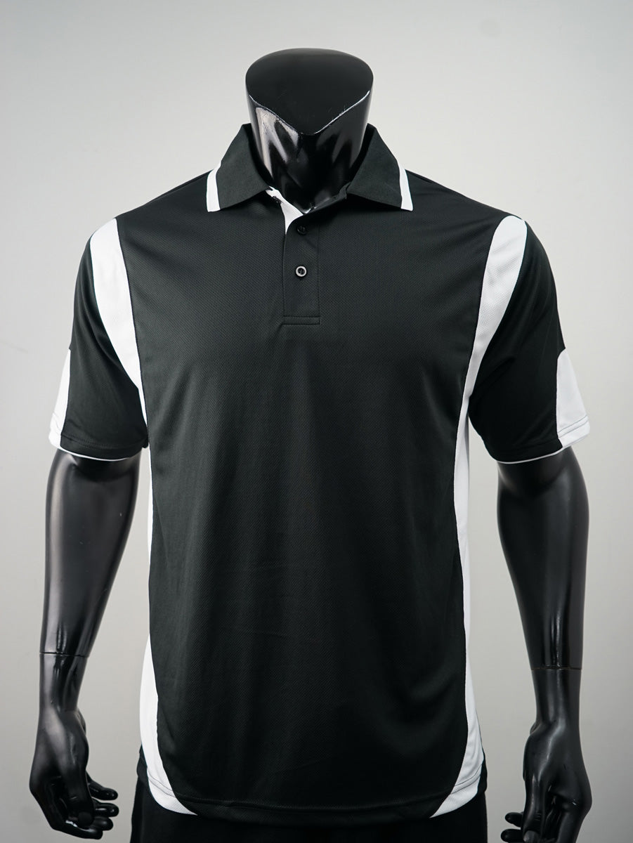 Unisex Adults Breezeway Contrast Polo detail