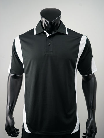 Unisex Adults Breezeway Contrast Polo detail