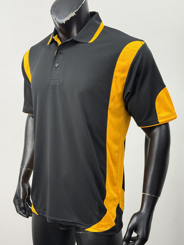 Unisex Adults Breezeway Contrast Polo detail
