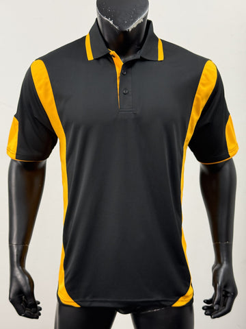 Unisex Adults Breezeway Contrast Polo detail