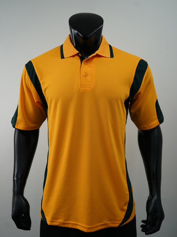 Unisex Adults Breezeway Contrast Polo detail