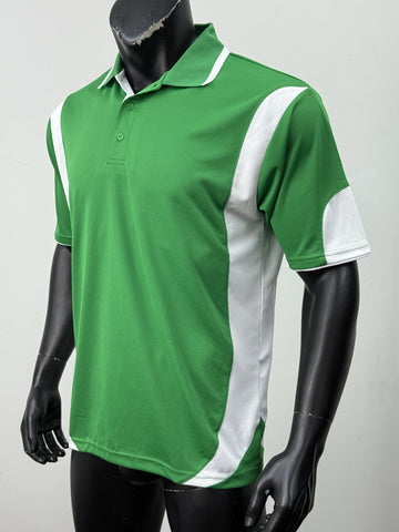 Unisex Adults Breezeway Contrast Polo detail
