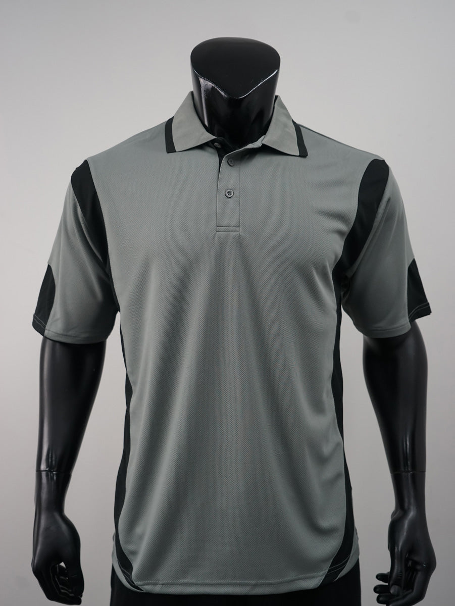 Unisex Adults Breezeway Contrast Polo detail